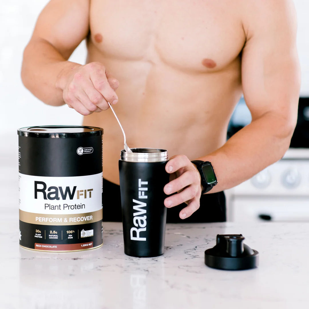 Amazonia- RawFit Plant Protein Perform & Recover Rich Chocolate-500g