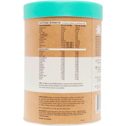 Amazonia- Raw Protein Collagen Plus Vanilla Maple-750g