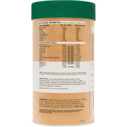 Amazonia- Raw Protein Daily Nourish Chocolate-750g