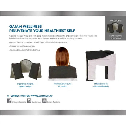Gaiam- Revive and Renew Hot & Cold Therapy Wrap