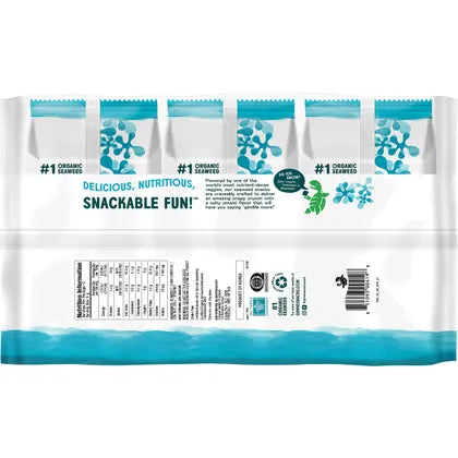 GIMME- Roasted Seaweed Snacks Sea Salt-6x5g