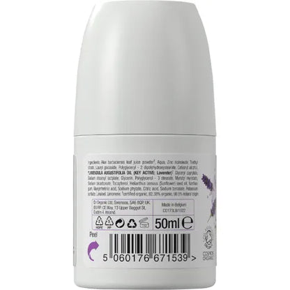 Dr. Organic- Roll-On Deodorant Lavender-50ml