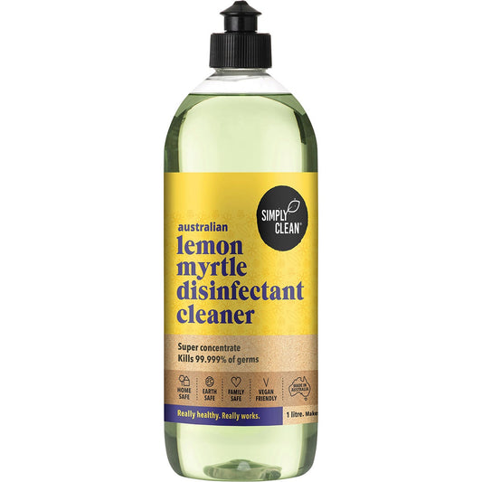 Simply Clean- Disinfectant Cleaner Lemon Myrtle-1L
