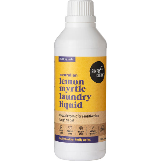 Simply Clean- Laundry Liquid Lemon Myrtle-1L