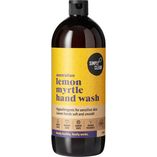 Simply Clean- Hand Wash Lemon Myrtle-1L