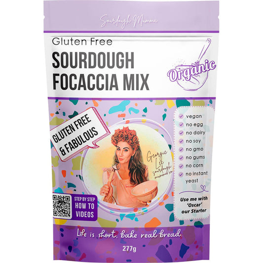 Sourdough Mumma- Sourdough Focaccia Mix Gluten Free-277g