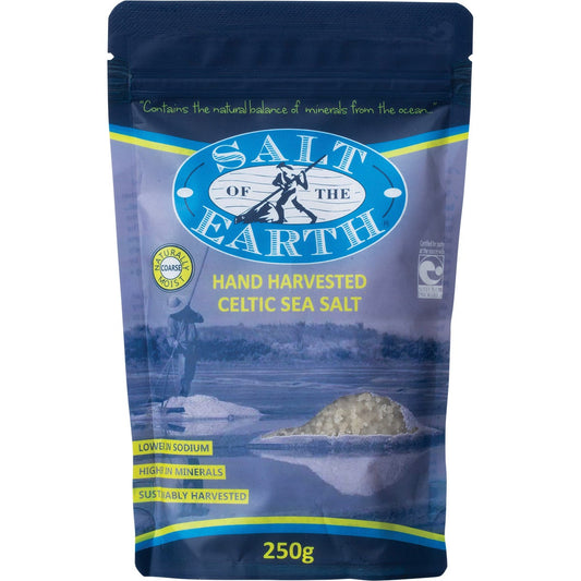 SALT OF THE EARTH- Celtic Sea Salt Coarse-250g