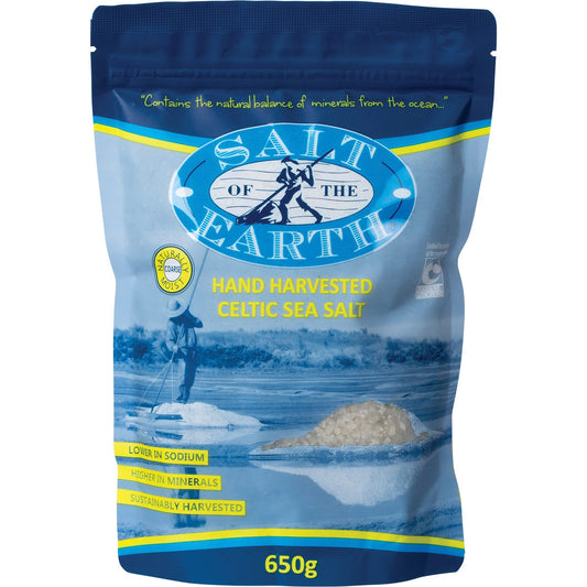 SALT OF THE EARTH- Celtic Sea Salt Coarse-650g