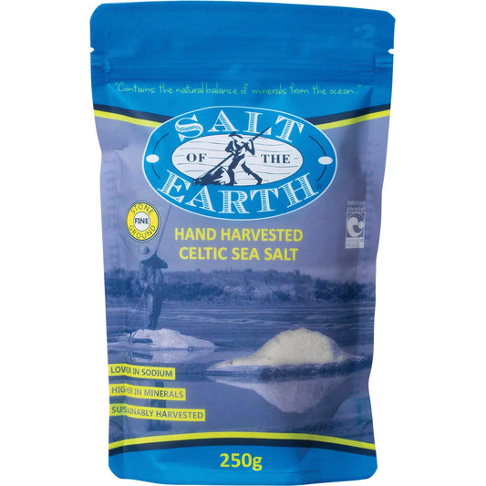 SALT OF THE EARTH- Celtic Sea Salt Fine-250g