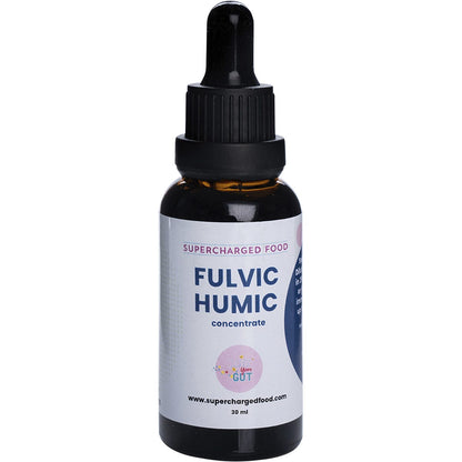 Supercharged Food- Fulvic Humic Concentrate Drops-30ml