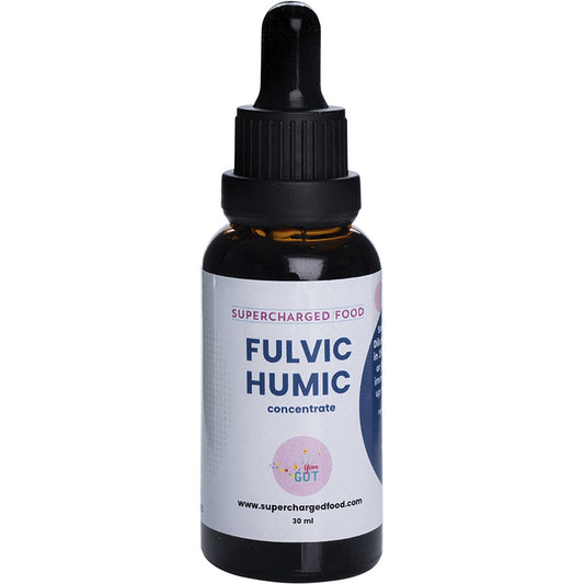 Supercharged Food- Fulvic Humic Concentrate Drops-30ml