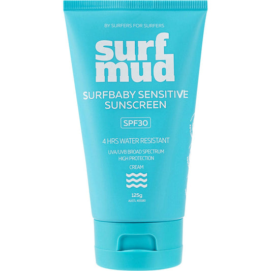 Surfmud- Surfbaby Sensitive Sunscreen SPF 30-125g
