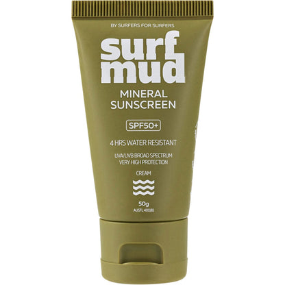 Surfmud- Mineral Sunscreen SPF 50+-50g