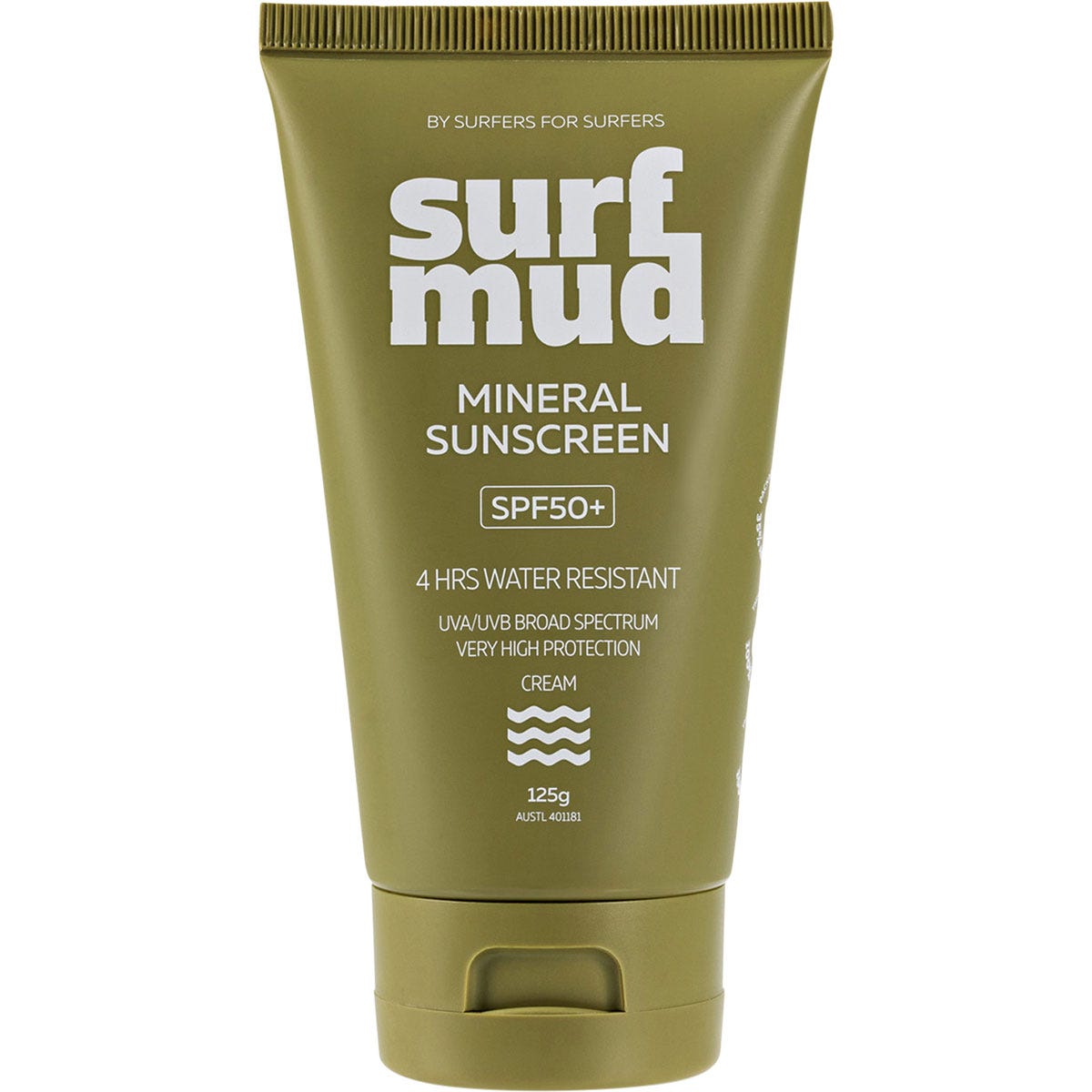 Surfmud- Mineral Sunscreen SPF 50+-125g