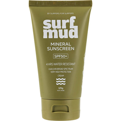Surfmud- Mineral Sunscreen SPF 50+-125g