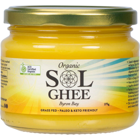 Sol Organics- Organic Ghee-275g