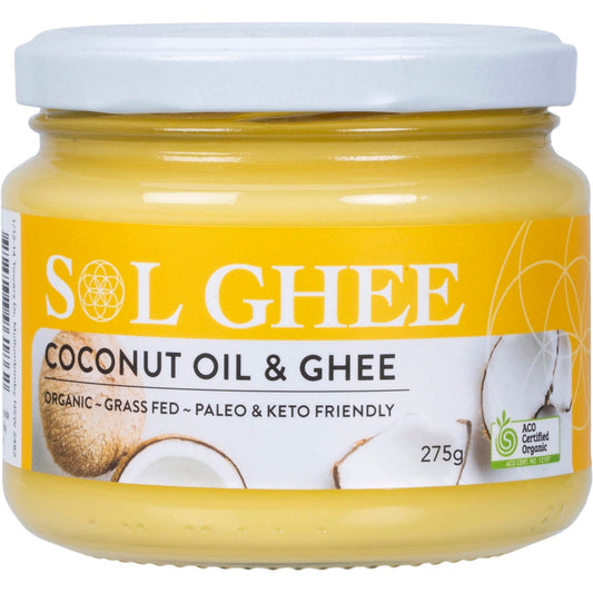 Sol Organics- Coconut Oil & Ghee-275g