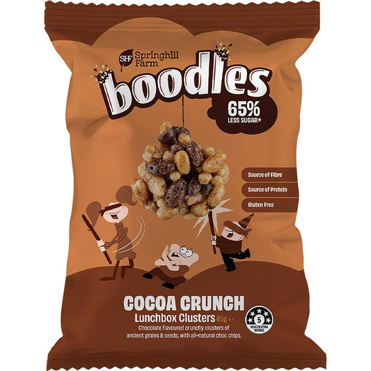 Springhill Farm- Boodles Lunchbox Clusters Cocoa Crunch-65g