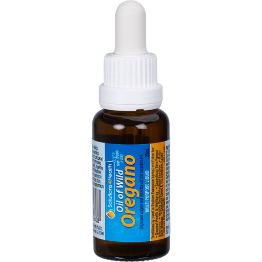 Solutions 4 Health- Oil of Wild Oregano-25ml