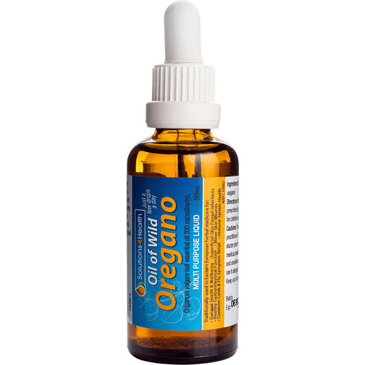 Solutions 4 Health- Oil of Wild Oregano-50ml