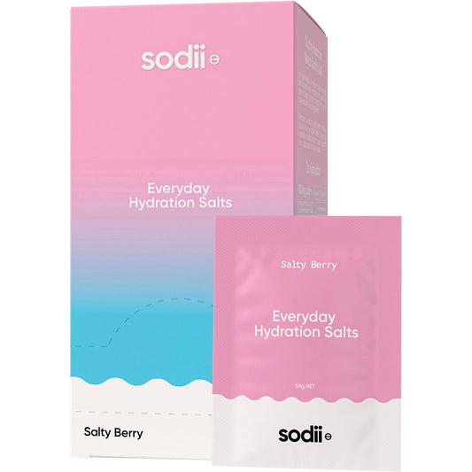 Sodii- Everyday Hydration Salts Salty Berry-30pk