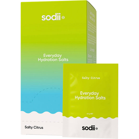 Sodii- Everyday Hydration Salts Salty Citrus-30pk