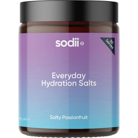 Sodii- Everyday Hydration Salts Salty Passionfruit-185g