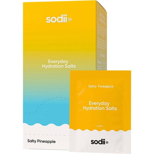 Sodii- Everyday Hydration Salts Salty Pineapple-30pk