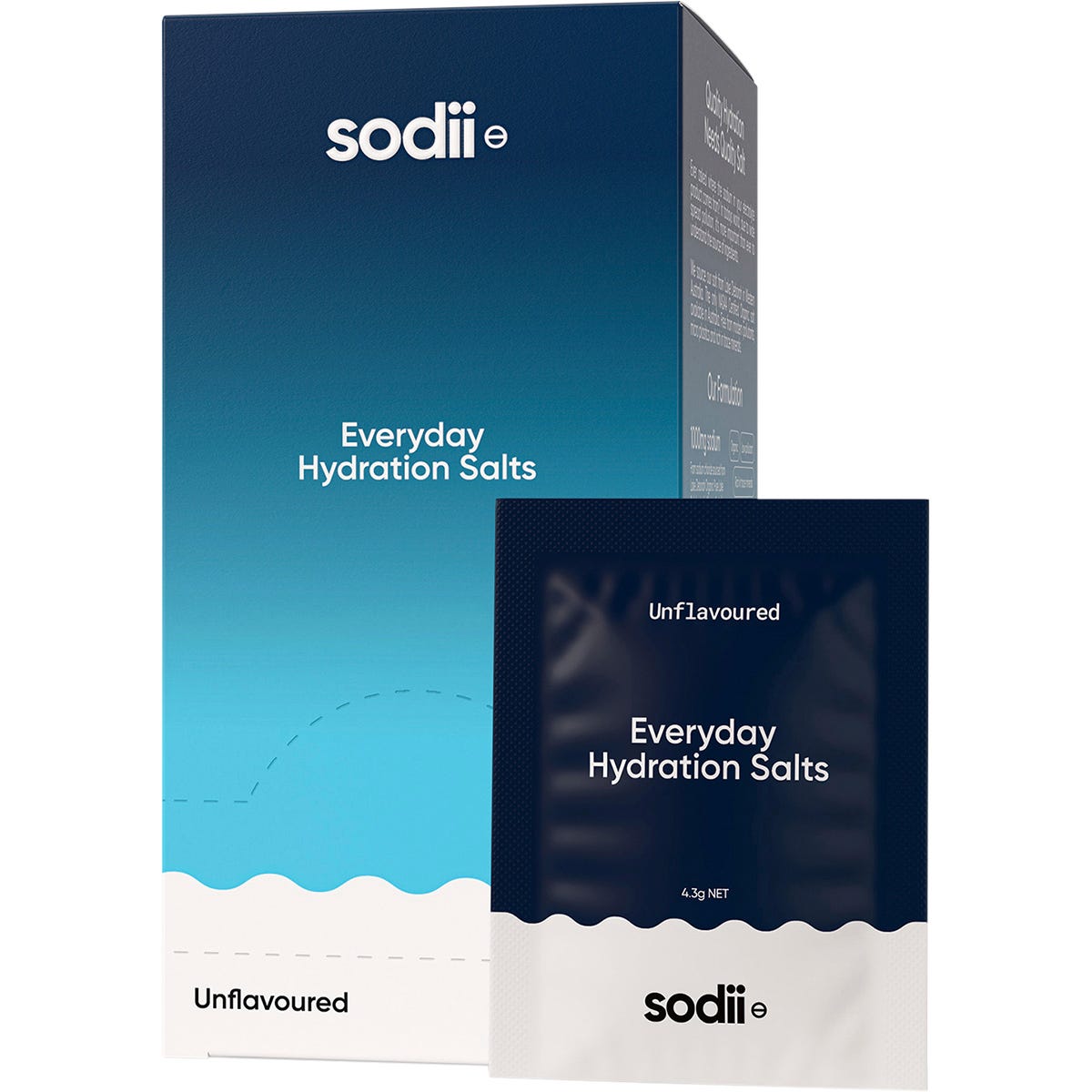 Sodii- Everyday Hydration Salts Unflavoured-30pk
