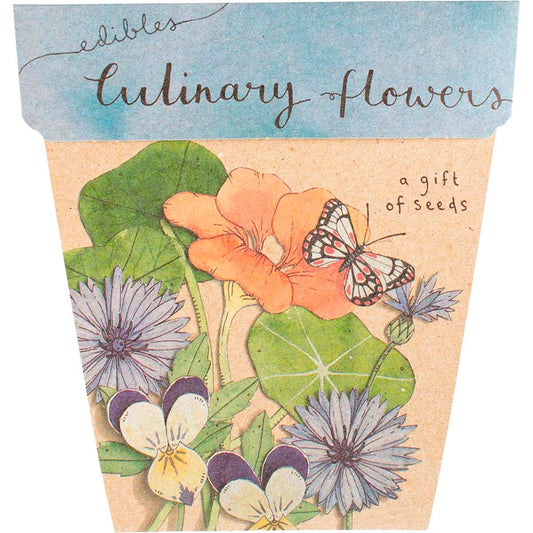 Sow 'n Sow- Gift of Seeds Culinary Flowers