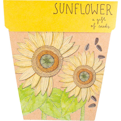 Sow 'n Sow- Gift of Seeds Sunflower