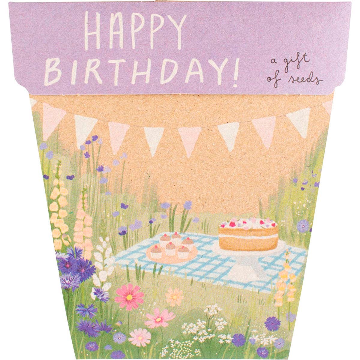 Sow 'n Sow- Gift of Seeds Happy Birthday Picnic