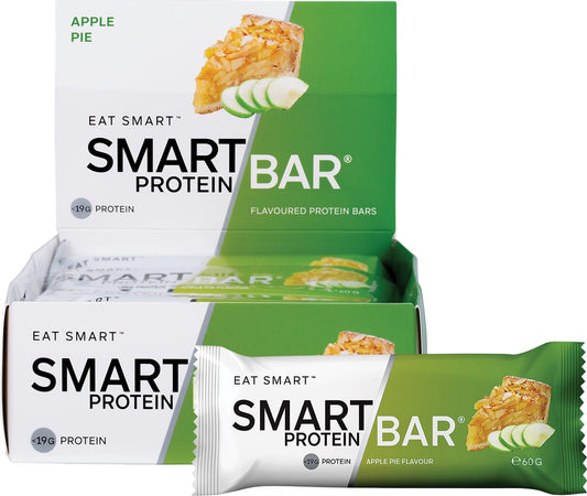 Smart Protein Bar- Apple Pie Flavour Protein Bar-12x60g