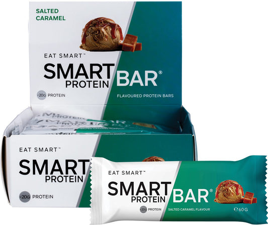 Smart Protein Bar- Salted Caramel Flavour Protein Bar-12x60g