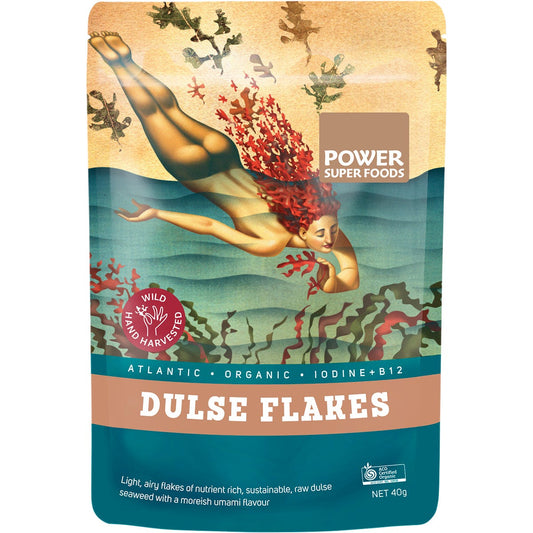 Power Super Foods- Dulse Flakes Certified Organic-40g