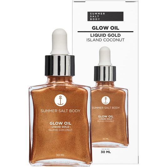 Summer Salt Body- Glow Oil Liquid Gold Island Coconut-30ml