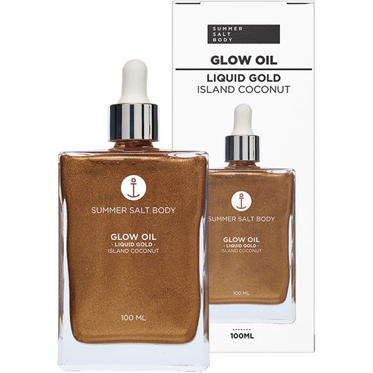 Summer Salt Body- Glow Oil Liquid Gold Island Coconut-100ml