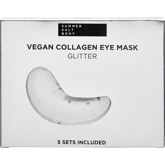 Summer Salt Body- Vegan Collagen Eye Mask Sets Glitter-5pk