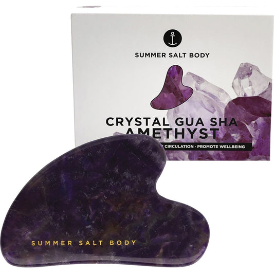 Summer Salt Body- Crystal Gua Sha Amethyst-