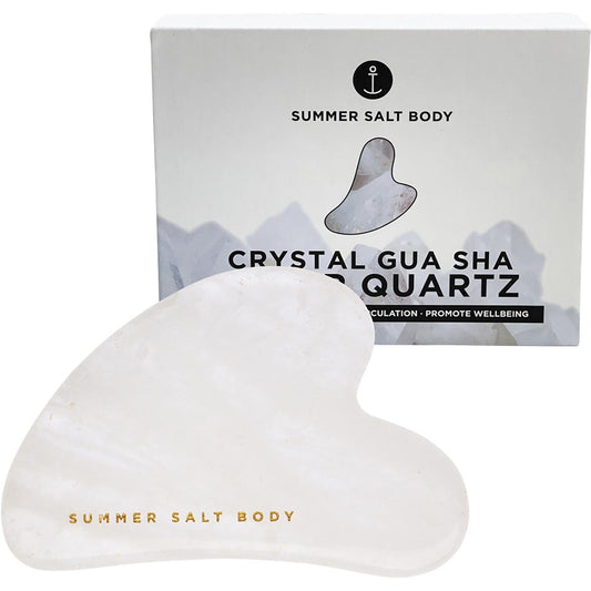 Summer Salt Body- Crystal Gua Sha Clear Quartz-