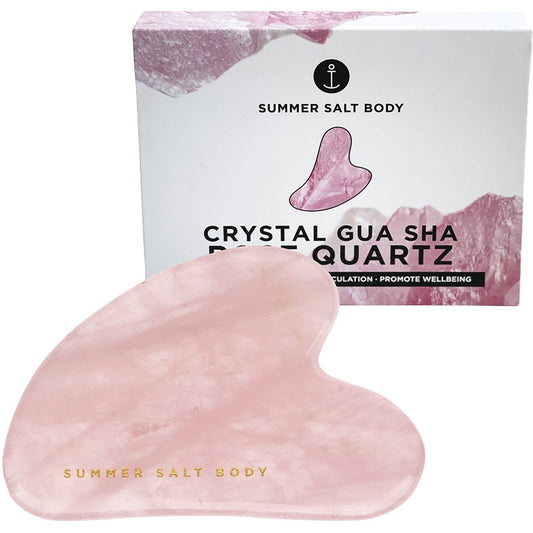 Summer Salt Body- Crystal Gua Sha Rose Quartz-