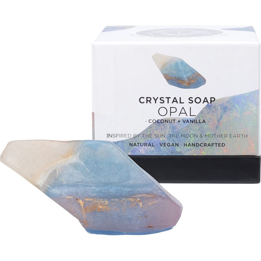 Summer Salt Body- Crystal Soap Opal Coconut & Vanilla-150g