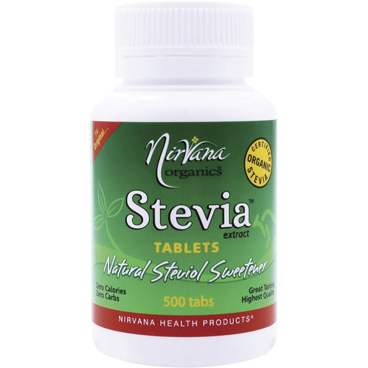 Nirvana Organics- Stevia Tablets-500 Tabs