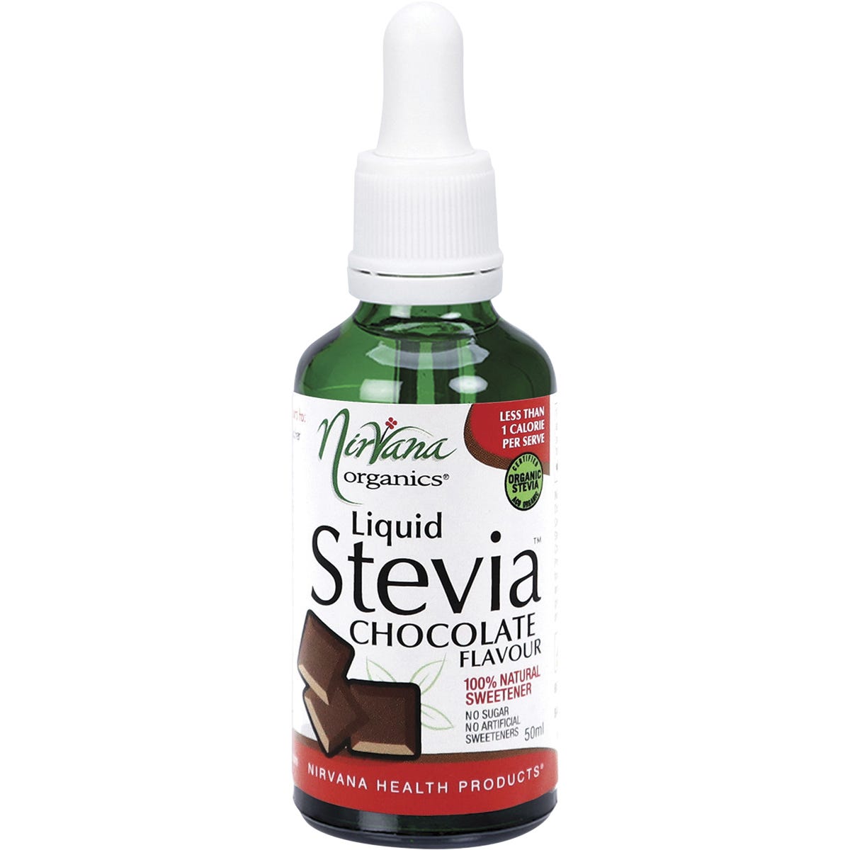 Nirvana Organics- Liquid Stevia Chocolate-50ml