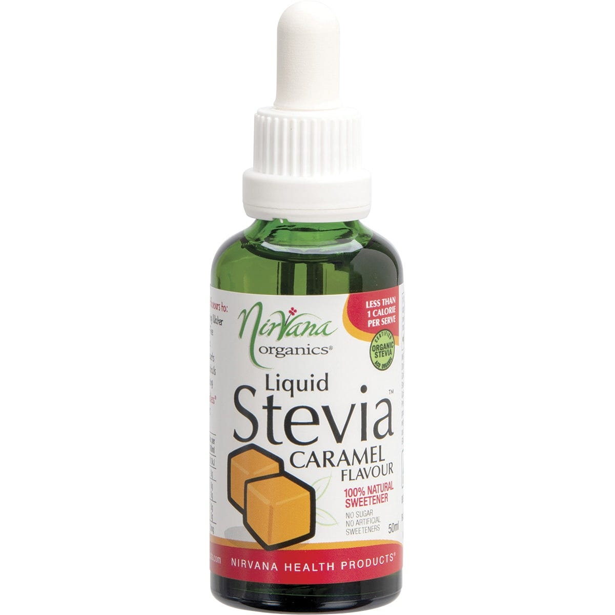Nirvana Organics- Liquid Stevia Caramel-50ml