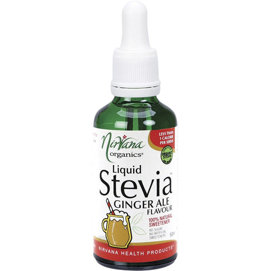 Nirvana Organics- Liquid Stevia Ginger Ale-50ml