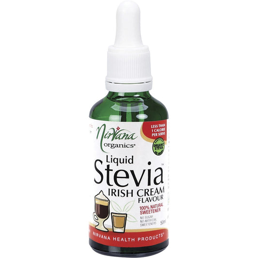 Nirvana Organics- Liquid Stevia Irish Cream-50ml