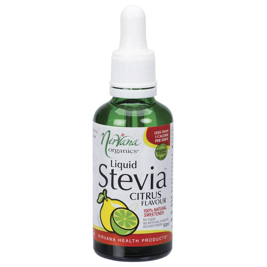 Nirvana Organics- Liquid Stevia Citrus-50ml