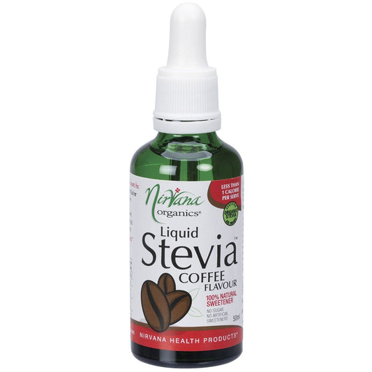 Nirvana Organics- Liquid Stevia Coffee-50ml