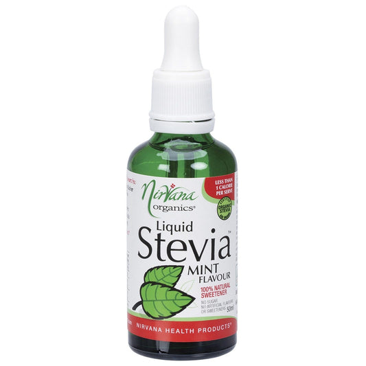 Nirvana Organics- Liquid Stevia Mint-50ml